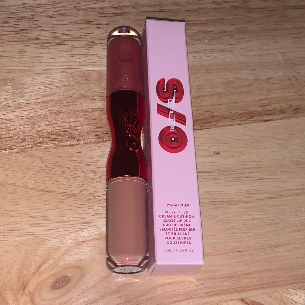 NEW One/Size Lip Snatcher Cream & Cushion Gloss Lip Duo in shade Be About It
